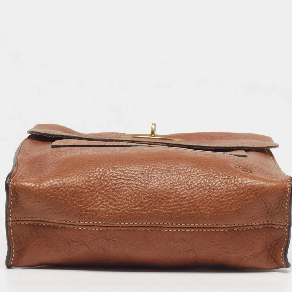 Mulberry Antony Brown Leather Messenger Bag